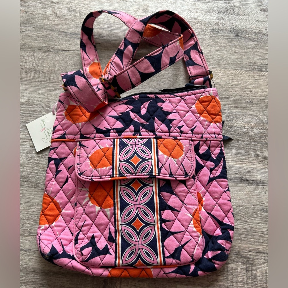 Vera Bradley Crossbody Hipster Loves Me Print